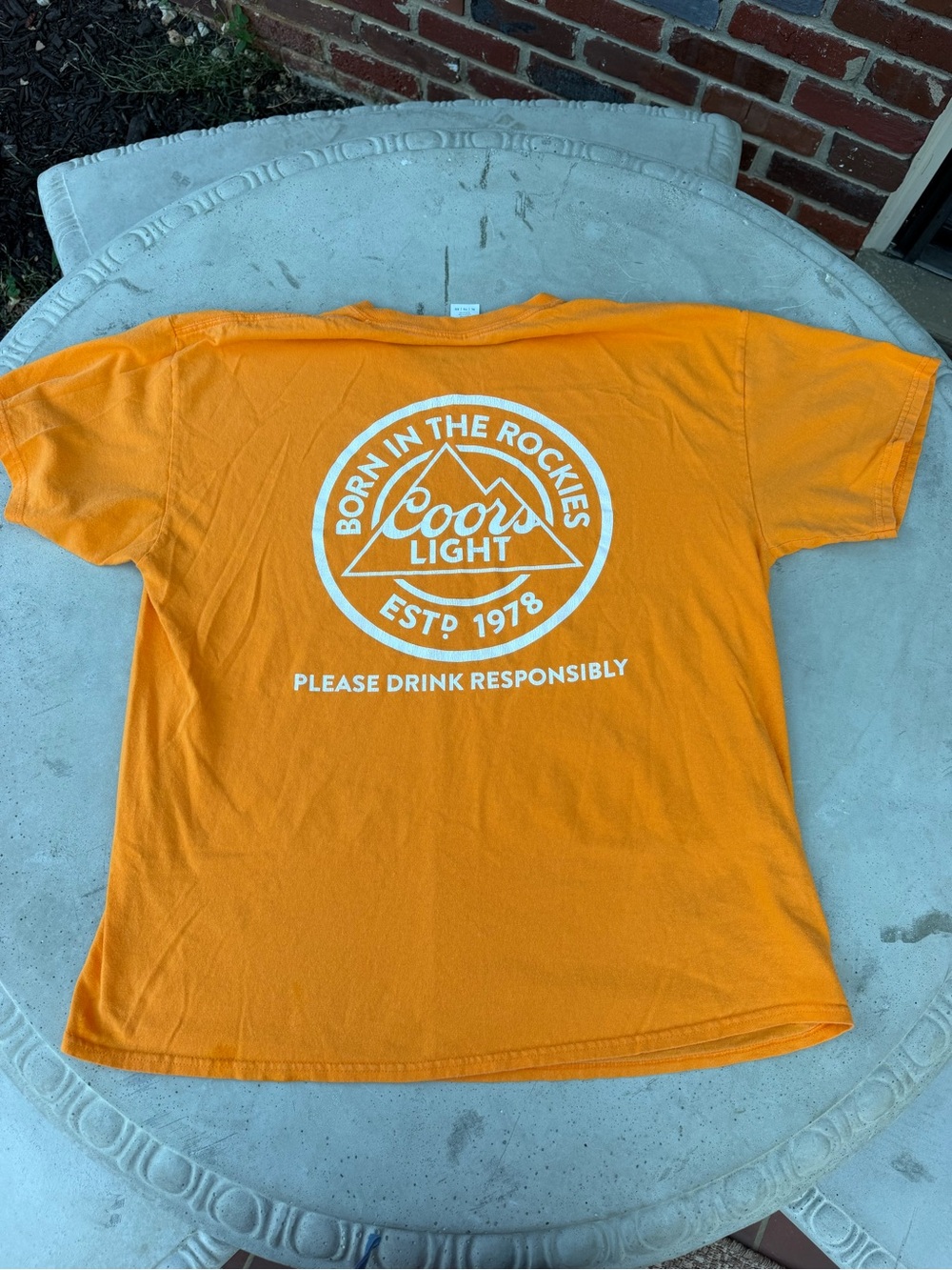 Vintage Coors Light Tennessee Vols Born In The Rockies Graphic T-shirt
